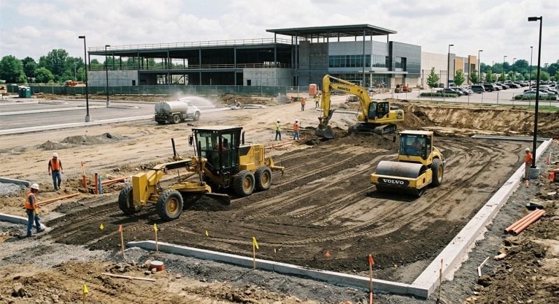 Parking Lot Excavation in Orem, UT