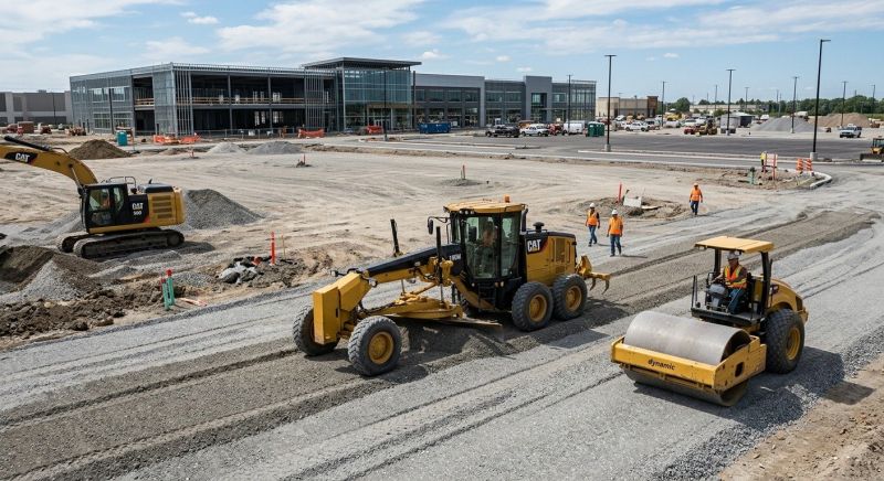 Parking Lot Leveling in Atlanta, GA