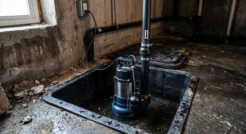 Basement Sump Pump Service in Des Moines, IA