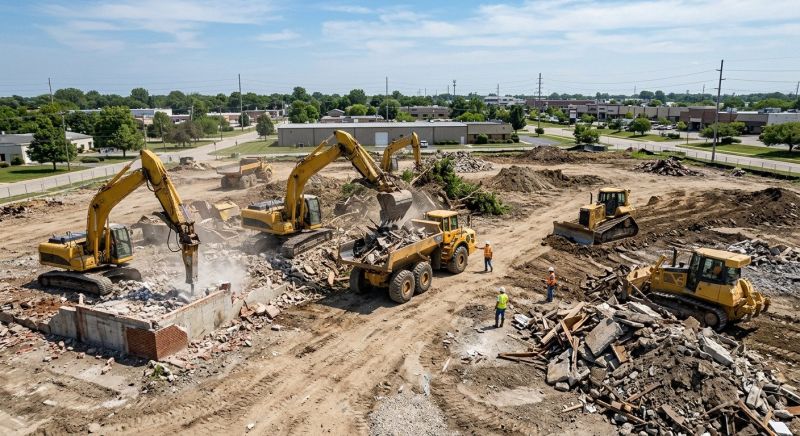 Commercial Property Clearing in Houston, TX