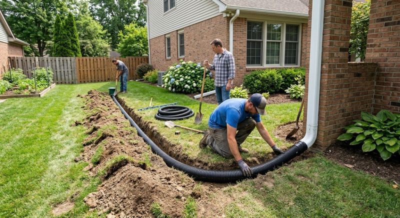 Drainage Trench Installation in Salt Lake City, UT