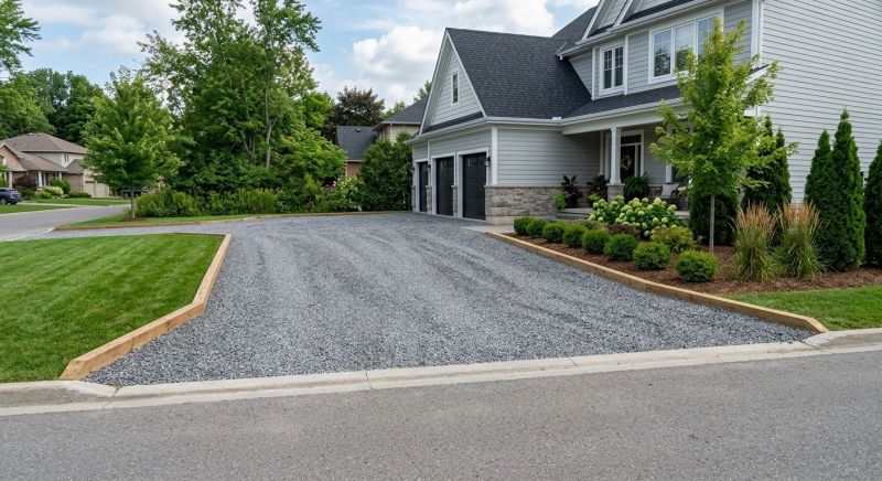 Gravel Patio Installation in Calvert County, MD