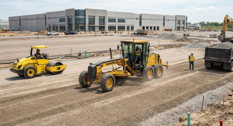 Parking Lot Gravel Repair in Marietta, GA