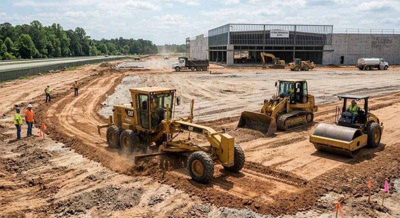 Parking Lot Leveling in Gwinnett County, GA