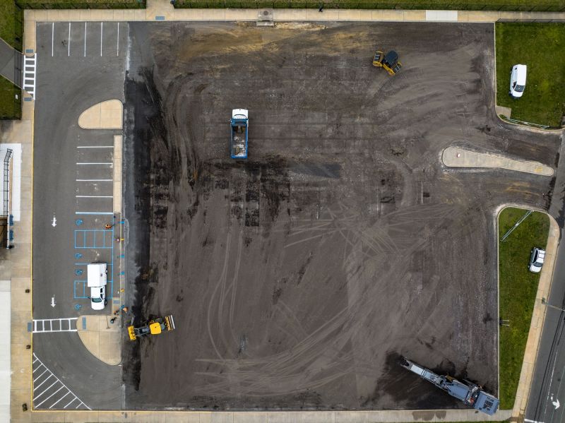 Parking Lot Leveling in Cypress, TX
