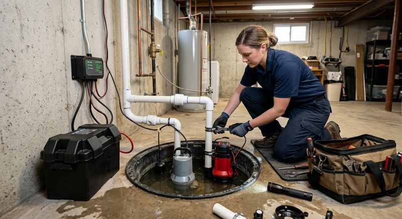 Sump Pump Plumbing in Auburn, AL